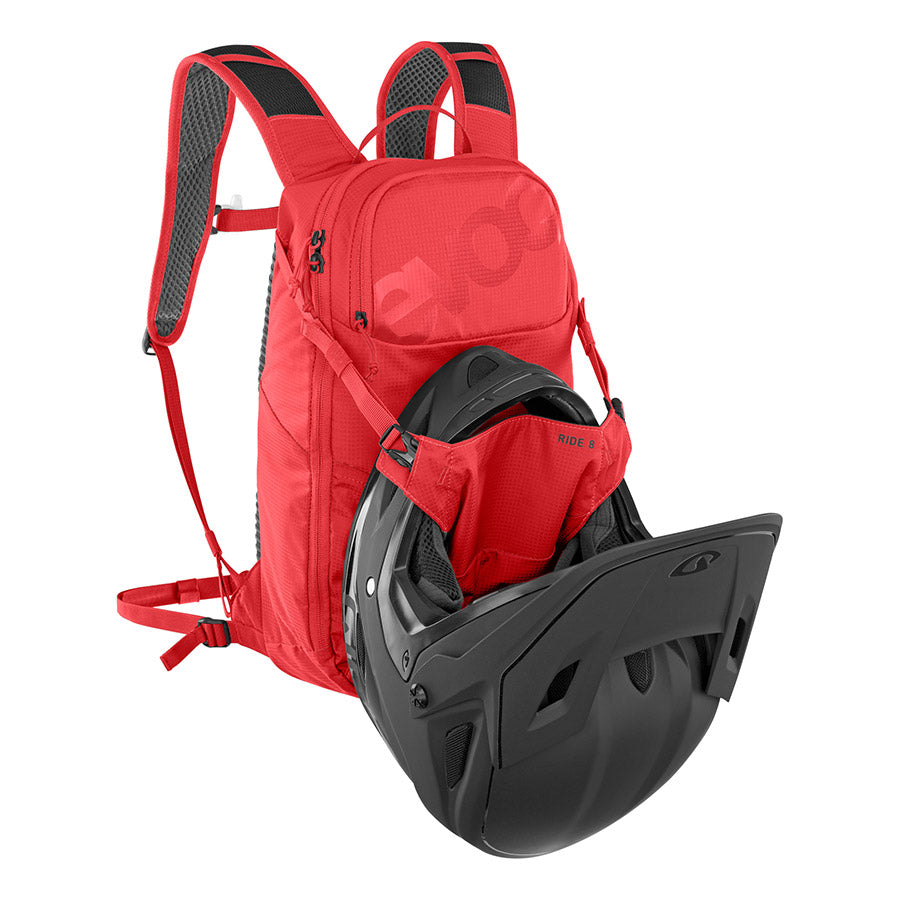 721369-09::3::721369-09::EVOC, Ride 8, Sac d'hydratation, Volume: 8L, Réservoir: Inclus (2L), Vrai Rouge