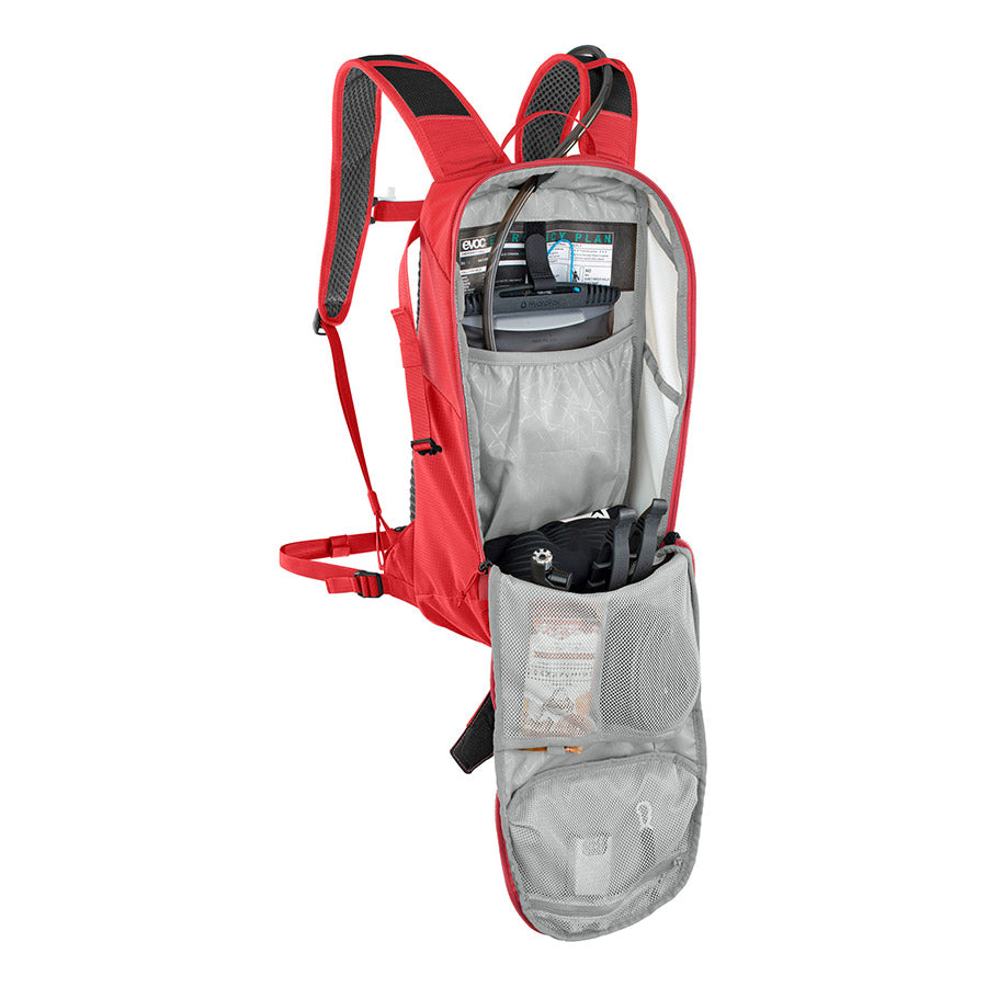721369-09::4::721369-09::EVOC, Ride 8, Sac d'hydratation, Volume: 8L, Réservoir: Inclus (2L), Vrai Rouge