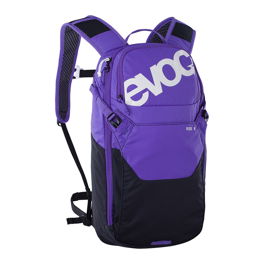 721369-10::0::721369-10::EVOC, Ride 8, Sac d'hydratation, Volume: 8L, Réservoir: Non Inclus, Violet/Noir