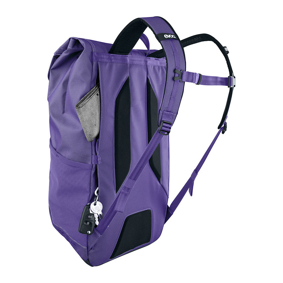 721412-05::5::721412-05::EVOC, Duffle Backpack 26, 26L, Violet/Noir
