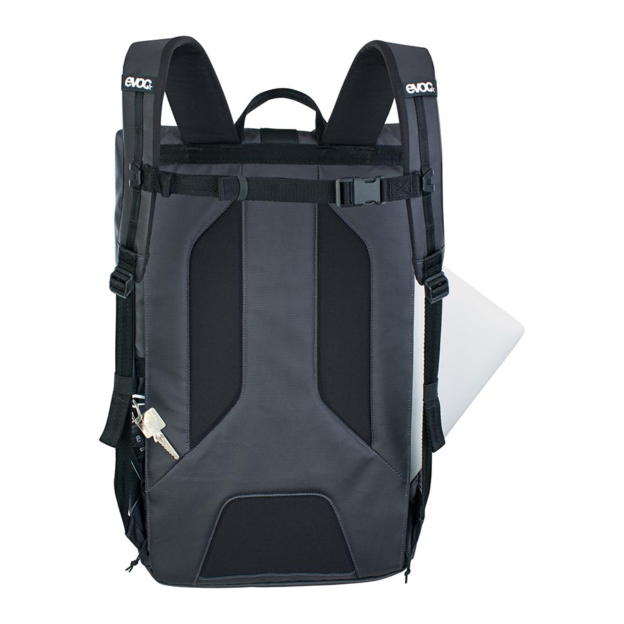 721413-03::2::721413-03::EVOC, Duffle Backpack 16, 16L, Gris carbone/Noir