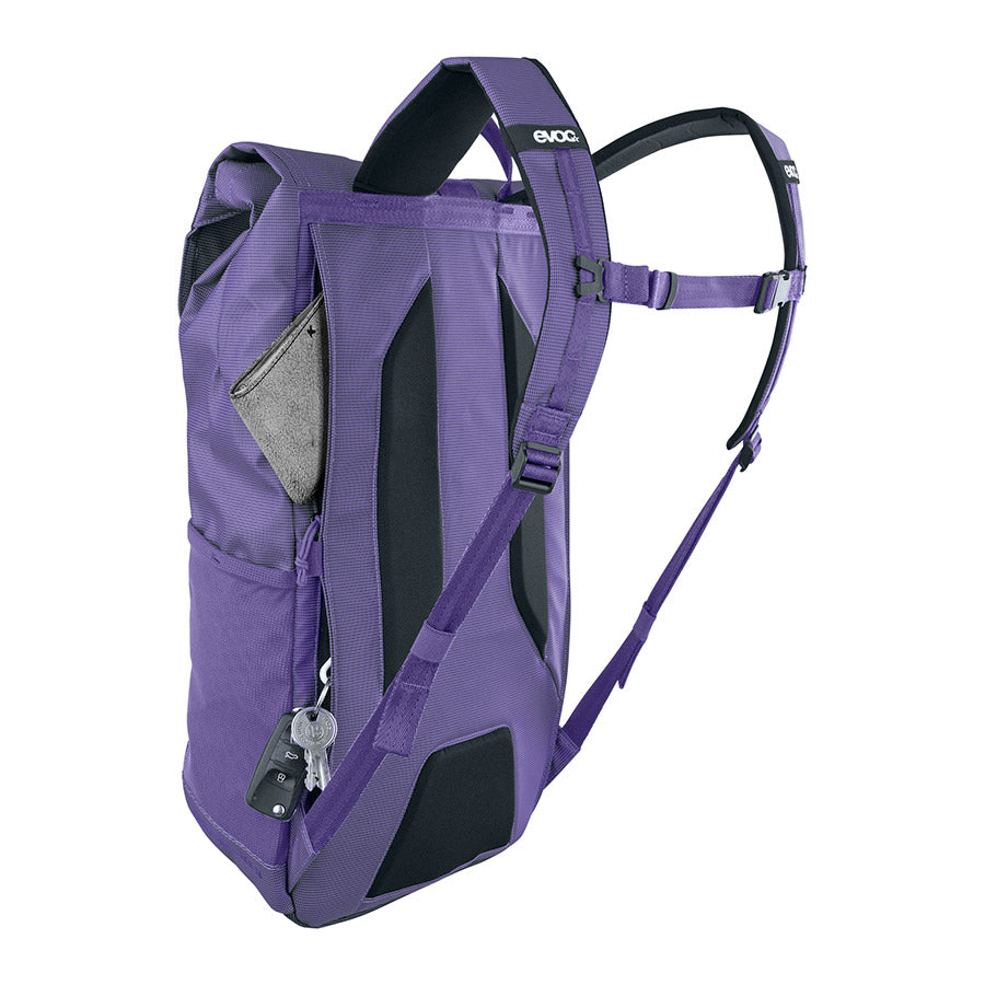 721413-05::2::721413-05::EVOC, Duffle Backpack 16, 16L, Violet/Noir
