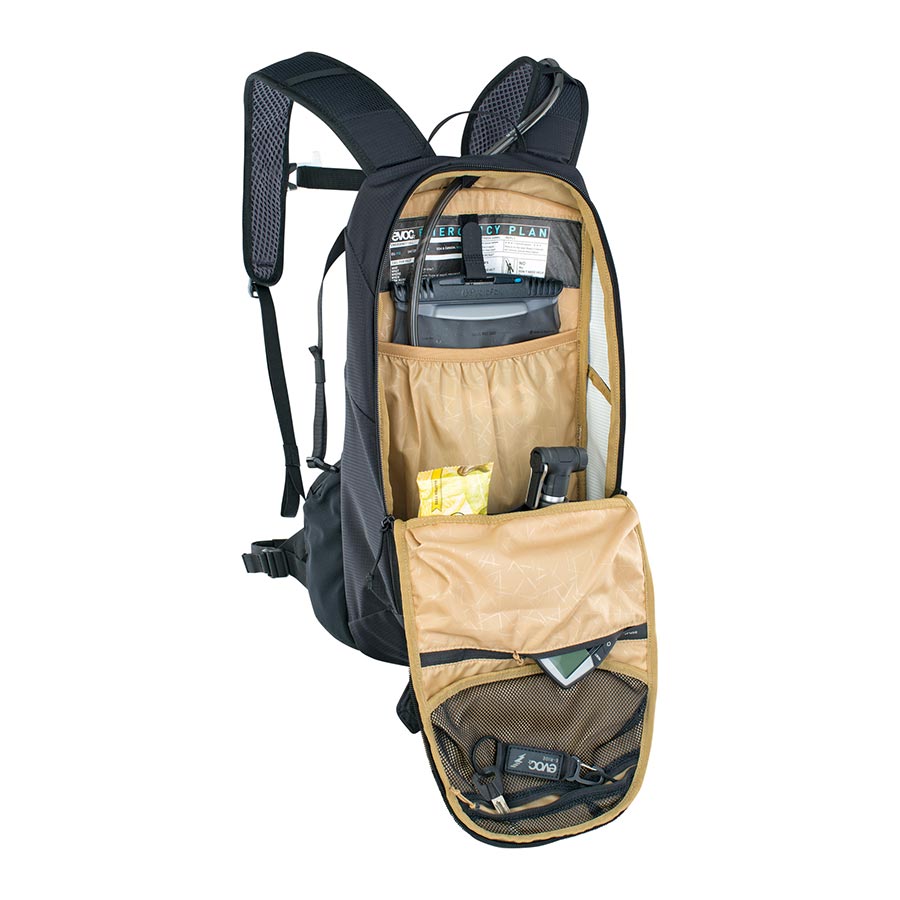721429-01::4::721429-01::EVOC, E-Ride 12, Sac d'hydratation, Volume: 12L, Réservoir: Non inclus, Noir