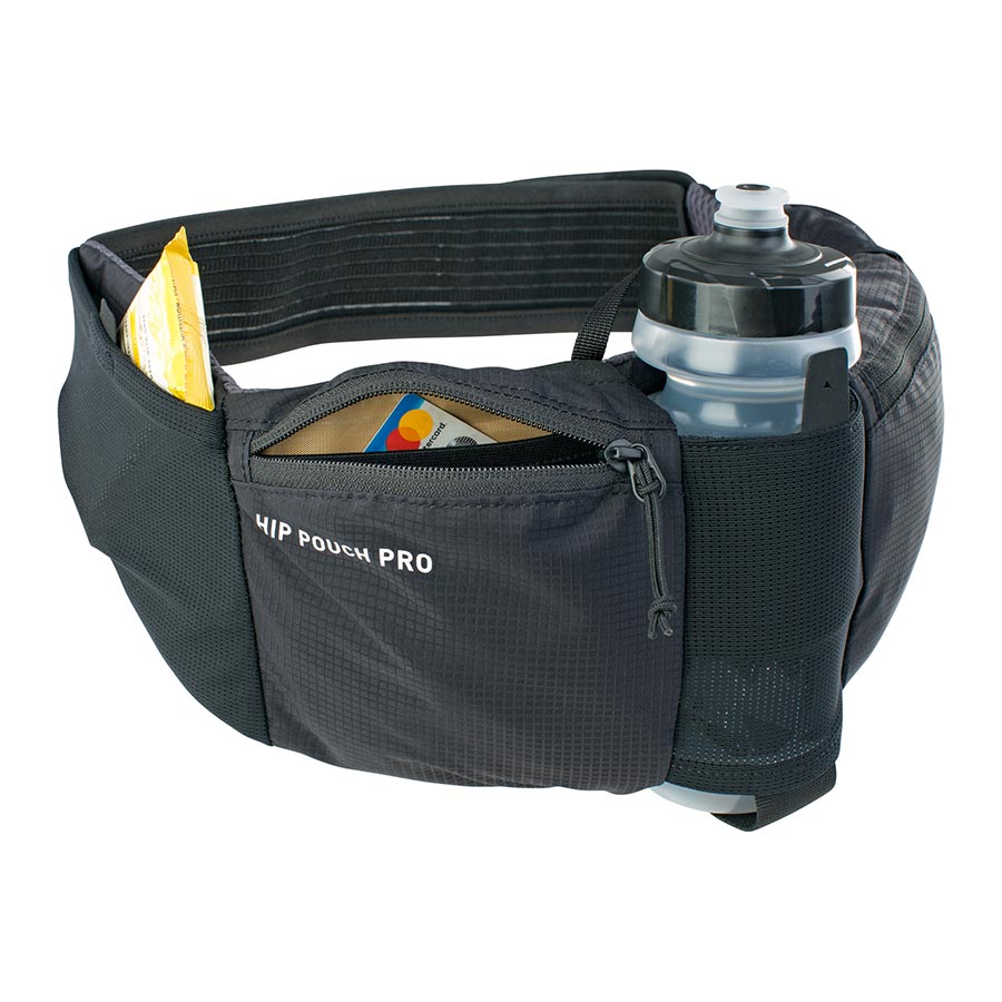 721434-01::2::721434-01::EVOC, Hip Pouch Pro + Drink Bottle, Sac, 1.5L, Noir