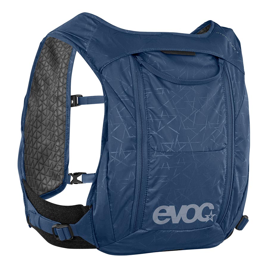 721437-03::3::721437-03::EVOC, Hydro Pro 3 + Réservoir 1.5L, Sac d'hydratation, Volume: 3L, Réservoir: Inclus (1.5L), Denim