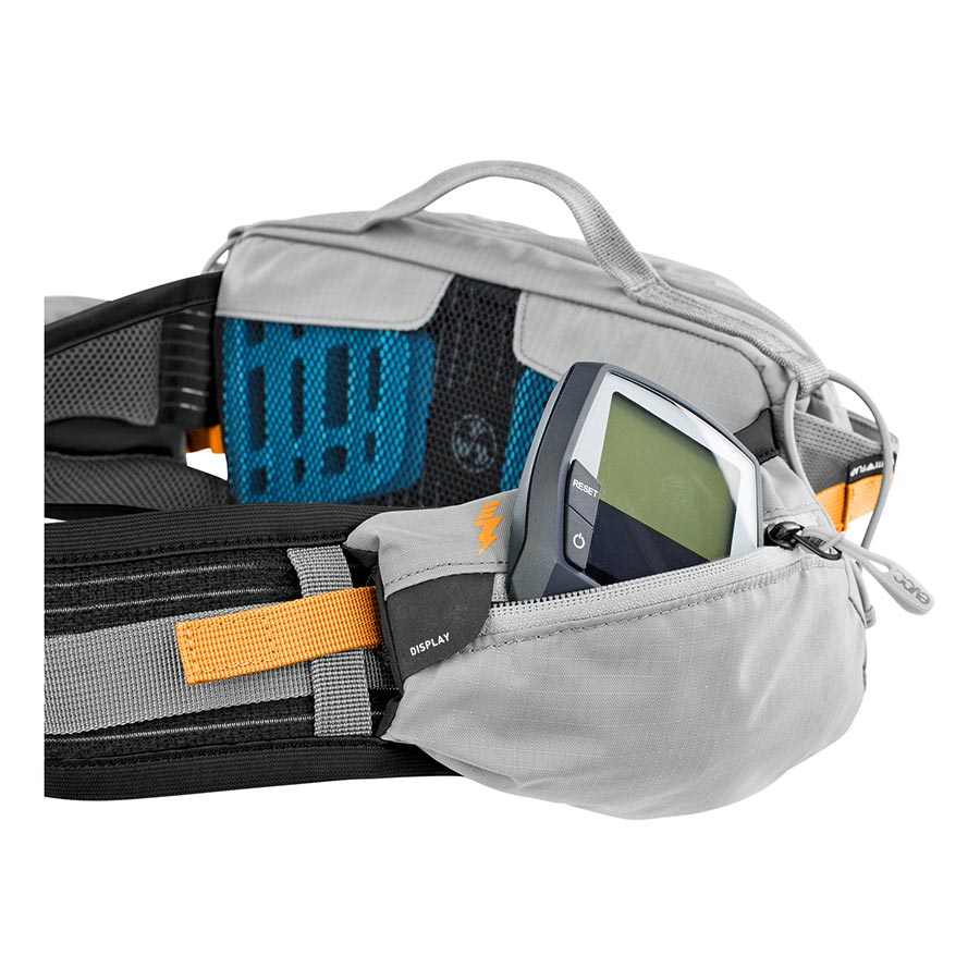 721471-01::5::721471-01::EVOC, Hip Pack Pro E-Ride 3, Sac de taille, 3L, Pierre