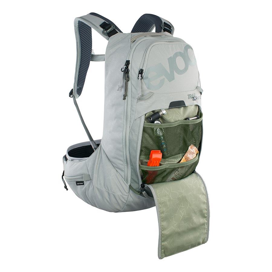 721473-02::5::721473-02::EVOC, Trail Pro SF 12, Sac à dos avec protection, 12L, Pierre, XS