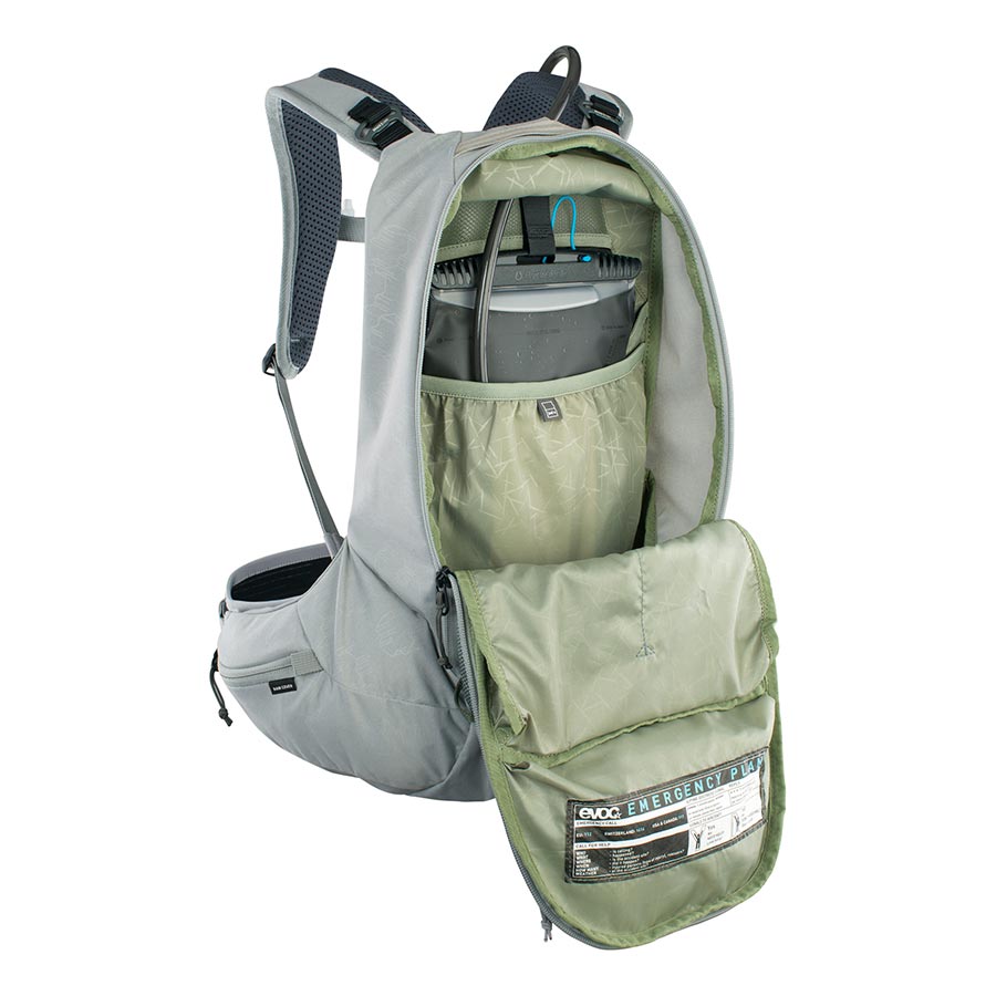 721473-02::8::721473-02::EVOC, Trail Pro SF 12, Sac à dos avec protection, 12L, Pierre, XS