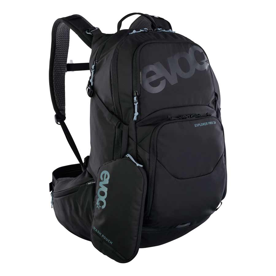 721509-03::1::721509-03::EVOC, Explorer Pro 26, Sac d'hydratation, Volume: 26L, Réservoir: Non inclus, Noir
