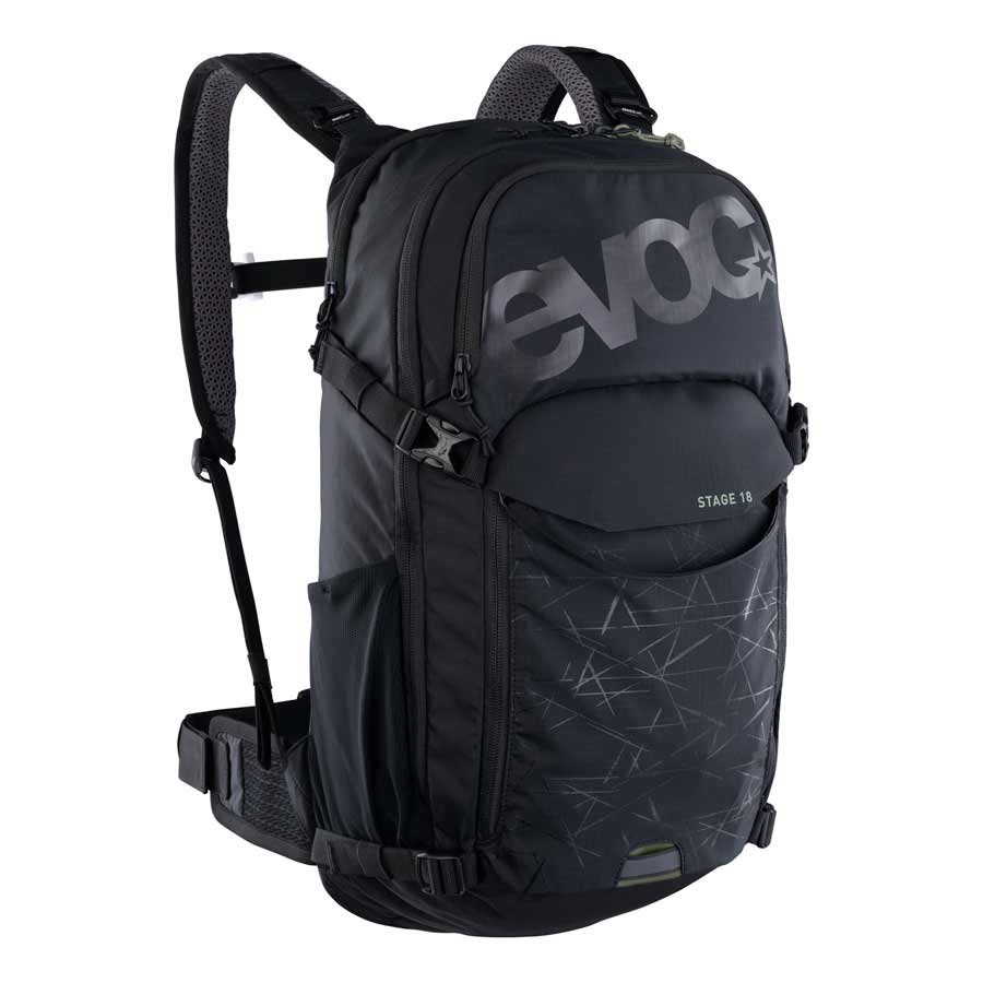 721510-01::0::721510-01::EVOC, Stage 18, Sac d'hydratation, Volume: 18L, Réservoir: Non inclus, Noir