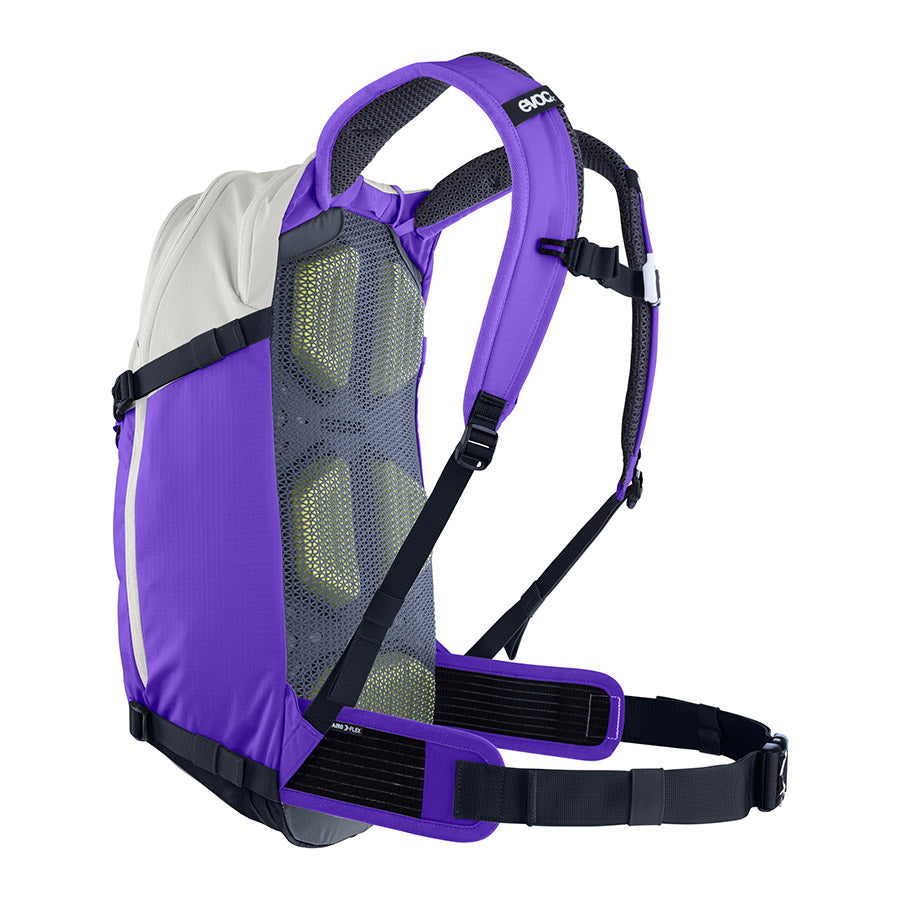 721510-04::6::721510-04::EVOC, Stage 18, Sac d'hydratation, Volume: 18L, Sable/Violet