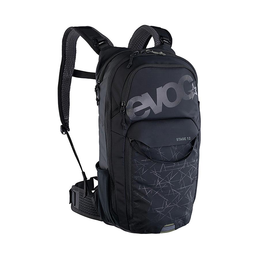 721511-01::0::721511-01::EVOC, Stage 12, Sac d'hydratation, Volume: 12L, Réservoir: Non inclus, Noir