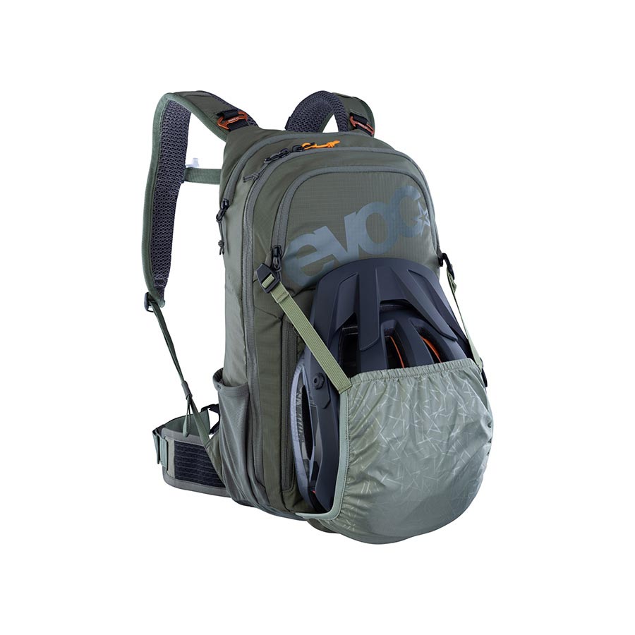 721511-03::3::721511-03::EVOC, Stage 12, Sac d'hydratation, Volume: 12L, Réservoir: Non inclus, Olive foncé