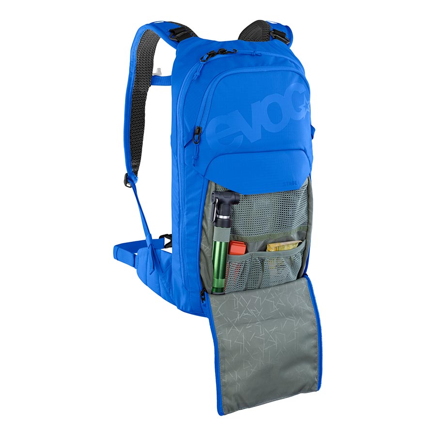 721512-04::3::721512-04::EVOC, Stage 6 + Réservoir 2L, Sac d'hydratation, Volume: 6L, Réservoir: Inclus (2L), Bleu Royal