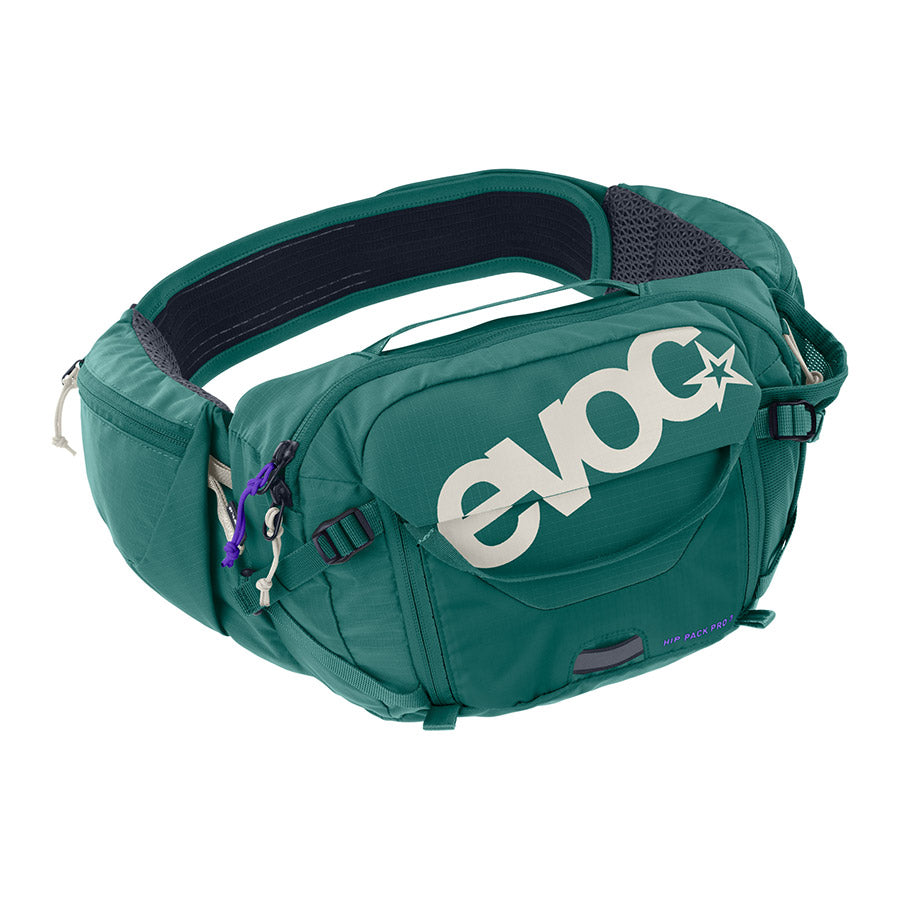 721516-06::0::721516-06::EVOC, Hip Pack Pro 3 , Vert Bouteille