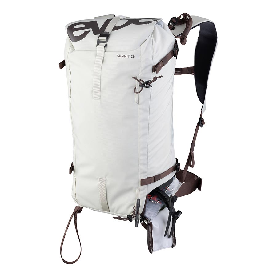 721552-02::6::721552-02::EVOC, Summit 20, Sac à dos d’hiver, 20L, Sable Beige