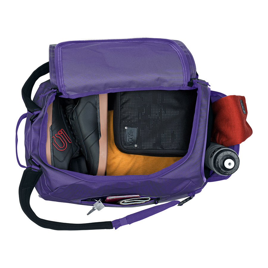 721687-03::5::721687-03::EVOC, Duffle Bag 40, 40L, Violet/Noir