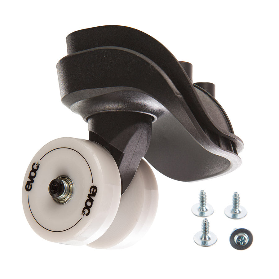 721703-01::0::721703-01::EVOC, Roulette gauche sac 4 roues, Blanc