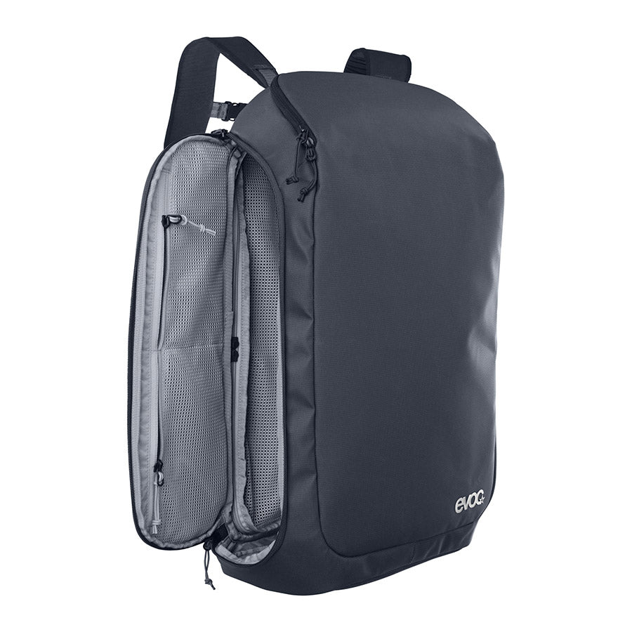 721714-01::6::721714-01::EVOC, Athlete Backpack 30, Sac à dos, 30L, Gris carbone/Noir