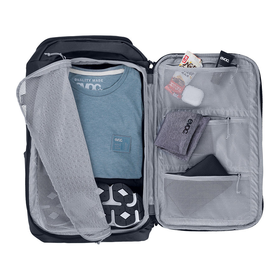 721714-01::10::721714-01::EVOC, Athlete Backpack 30, Sac à dos, 30L, Gris carbone/Noir