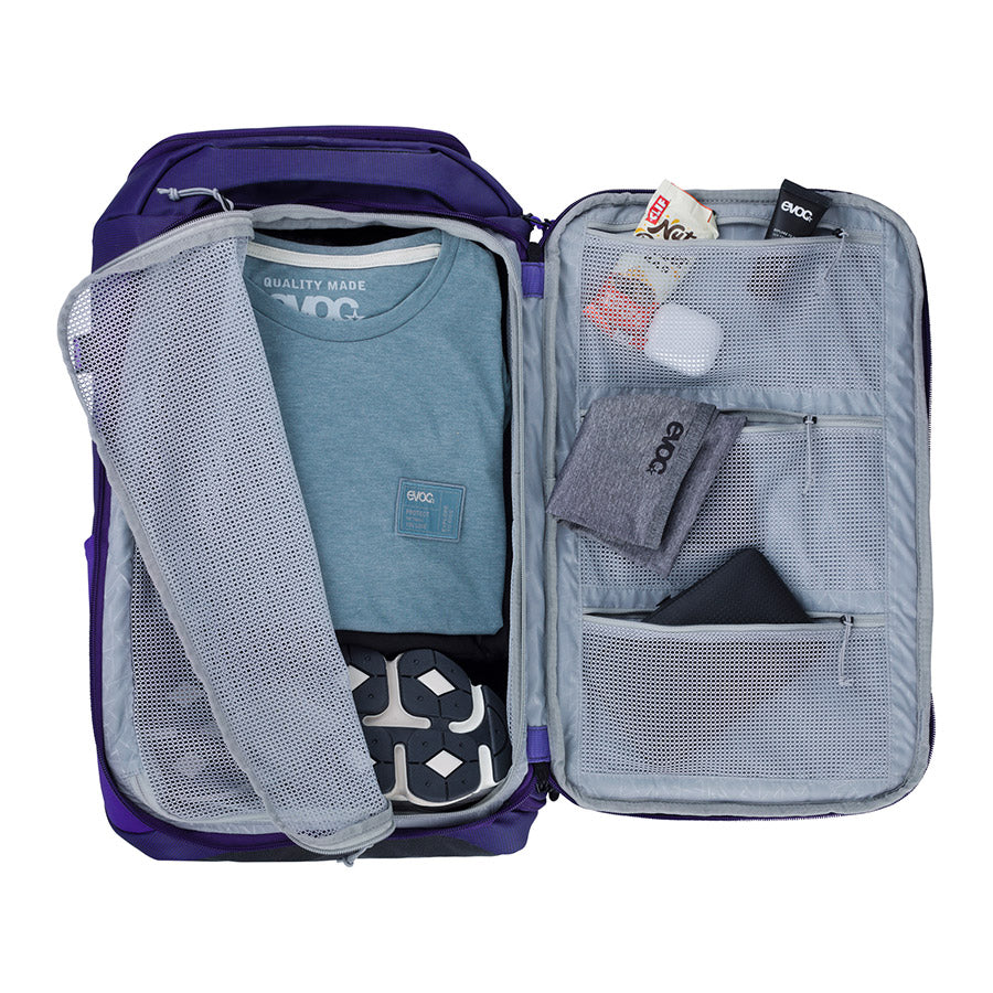 721714-02::10::721714-02::EVOC, Athlete Backpack 30, Sac à dos, 30L, Violet/Noir