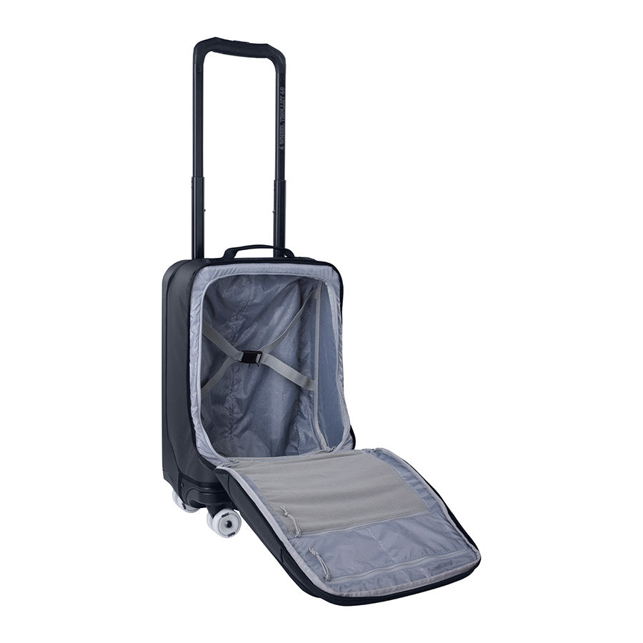 721718-01::6::721718-01::EVOC, Sac à 4 roulettes 40L, 40L, Gris carbone/Noir