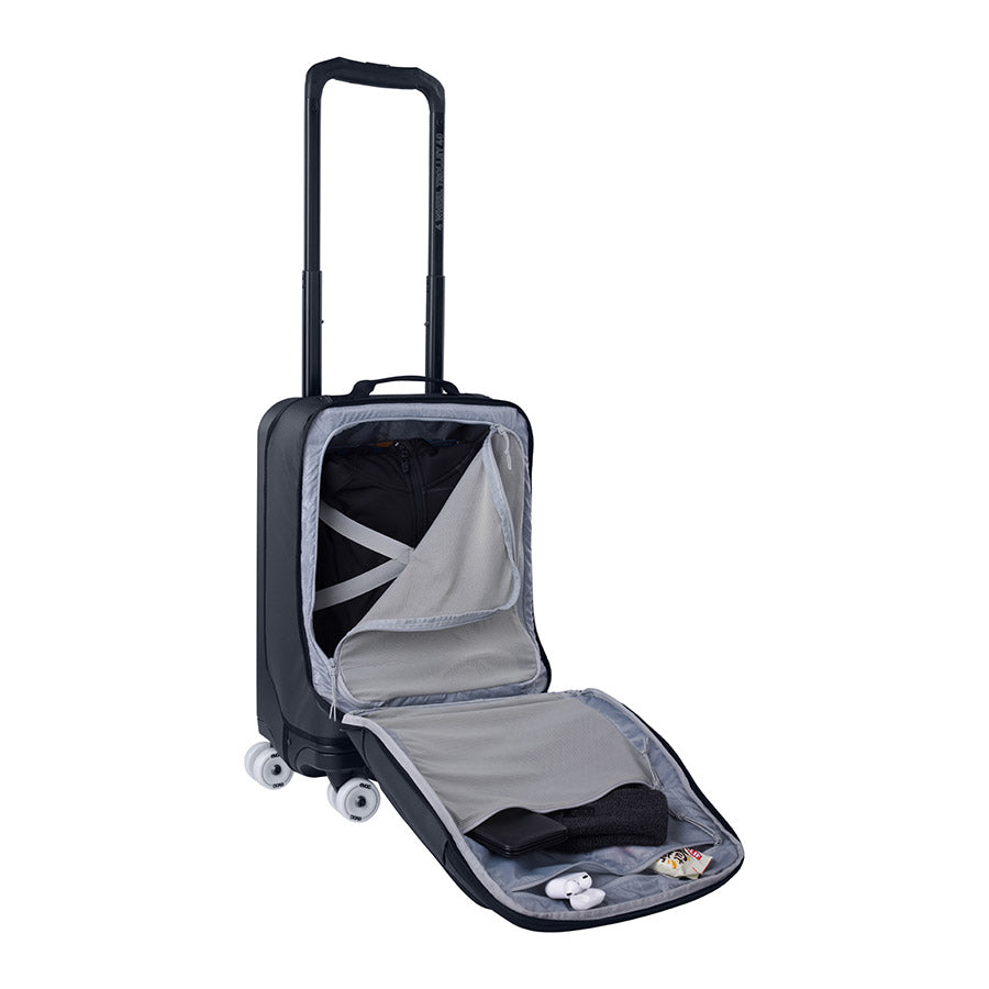 721718-01::8::721718-01::EVOC, Sac à 4 roulettes 40L, 40L, Gris carbone/Noir