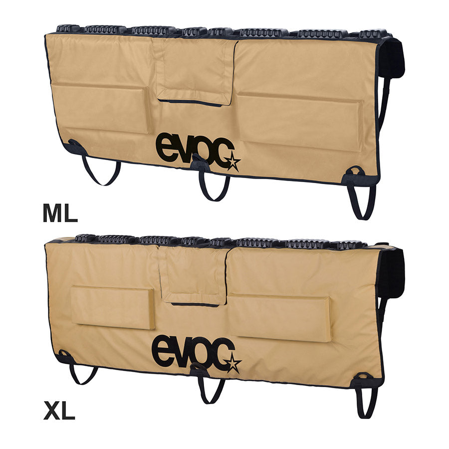 721721-01-ML::0::721721-01-ML::EVOC, Tailgate Pad, Protecteur de panneau de boîte de camionnette, Sable, M/L