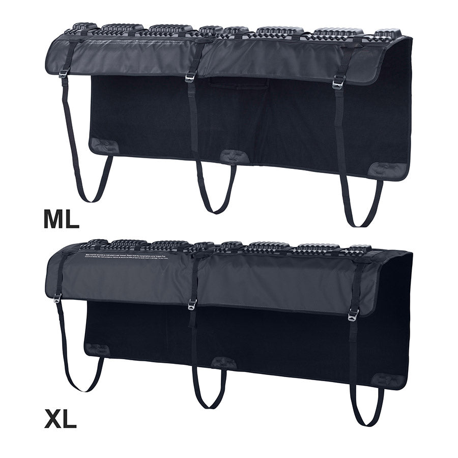 721721-02-ML::1::721721-02-ML::EVOC, Tailgate Pad, Protecteur de panneau de boîte de camionnette, Noir, M/L