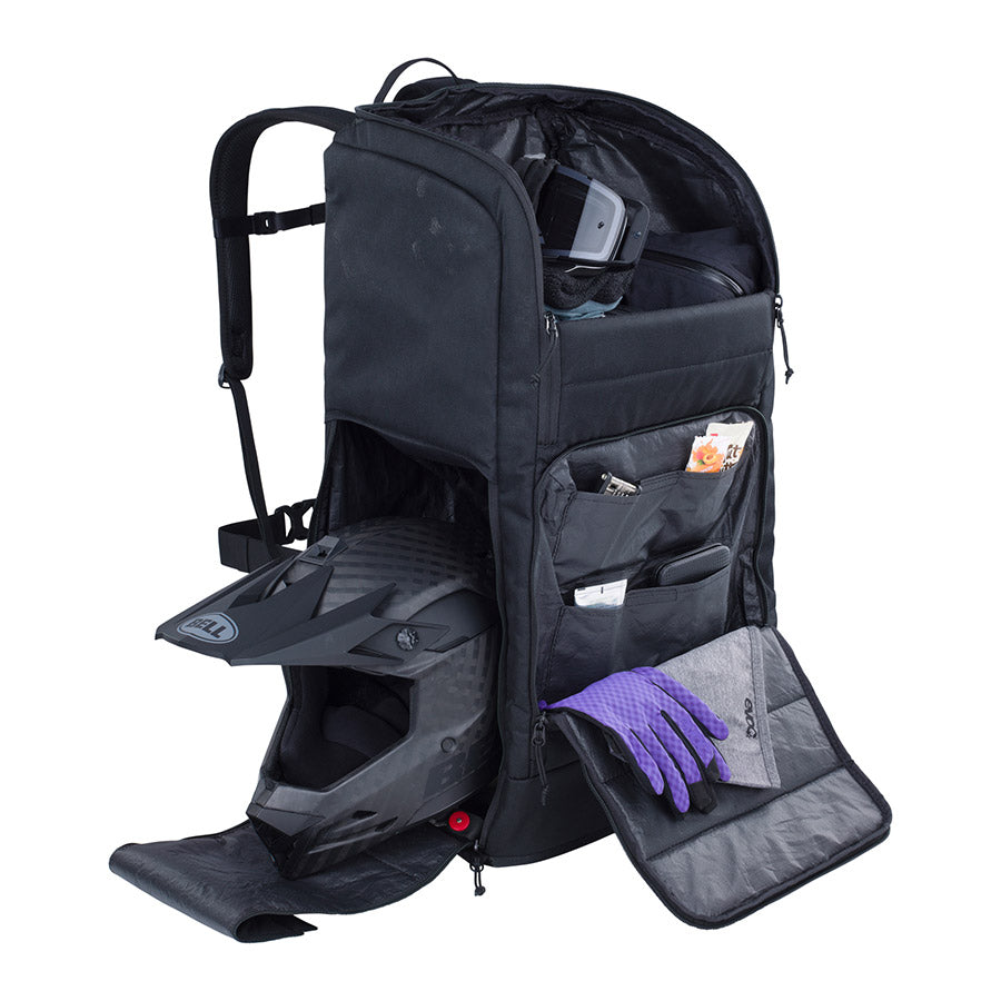 721728-01::4::721728-01::EVOC, Gear Backpack 90, Sac à dos, 90L, Noir