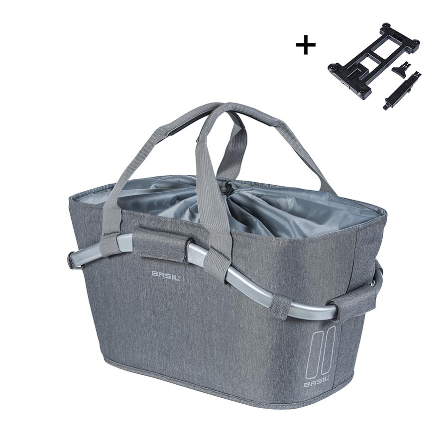 730514-01::0::730514-01::Basil, 2Day Carry all, Panier, Arrière, Gris