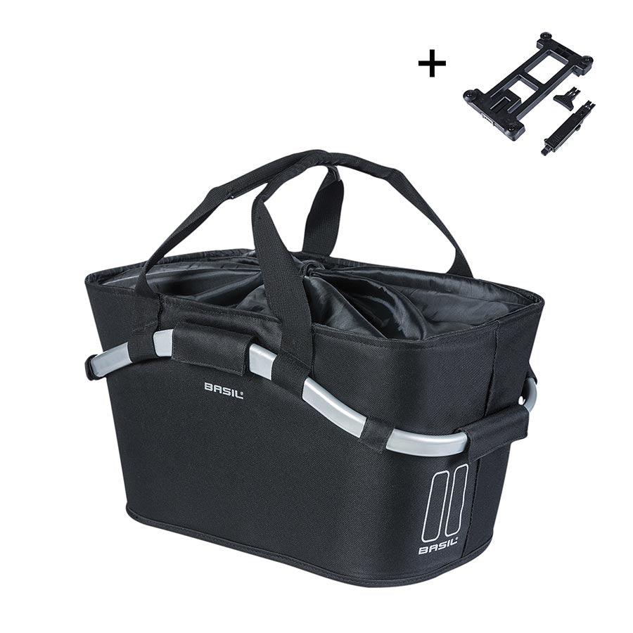 730527-01::0::730527-01::Basil, Classic Carry All, Panier, Arrière, Noir