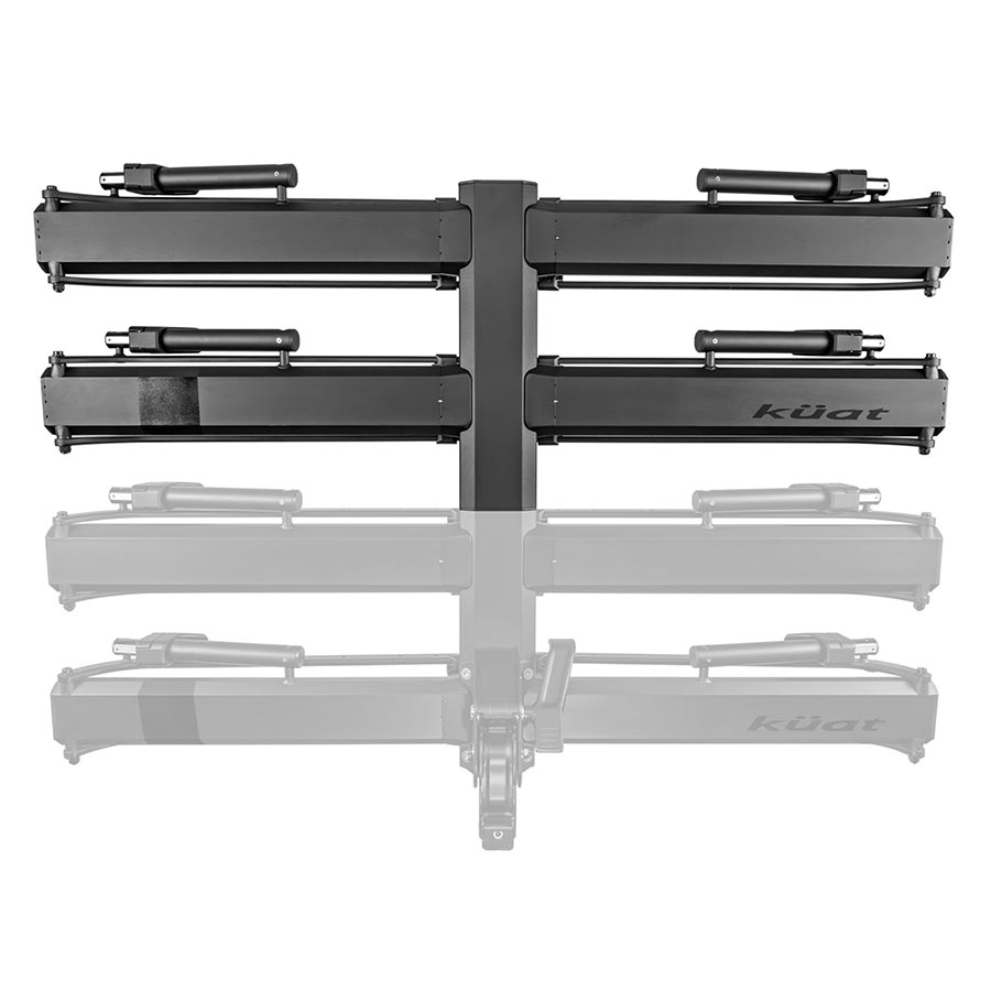 751580-02::0::751580-02::Kuat, Piston Pro Add-On, Extension pour porte-vélo sur attelage, Vélos: 2, Noir sablé