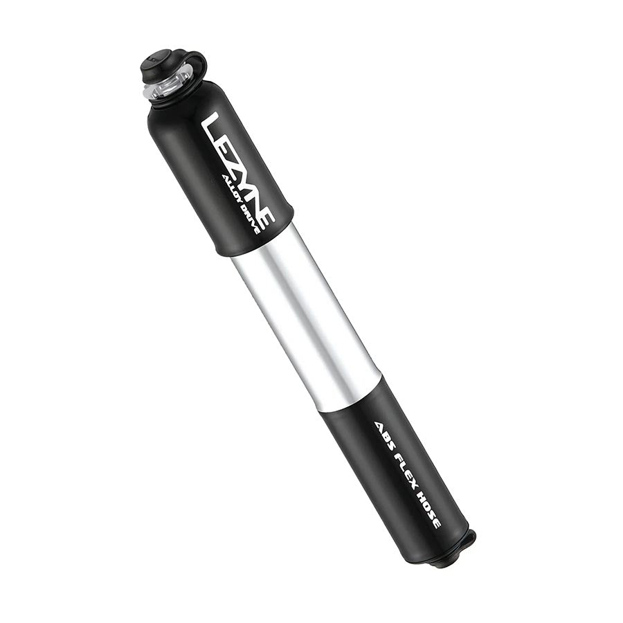 760158-01::1::760158-01::Lezyne, Pressure Drive HP, Pompe, 120psi, Noir, M, 216mm