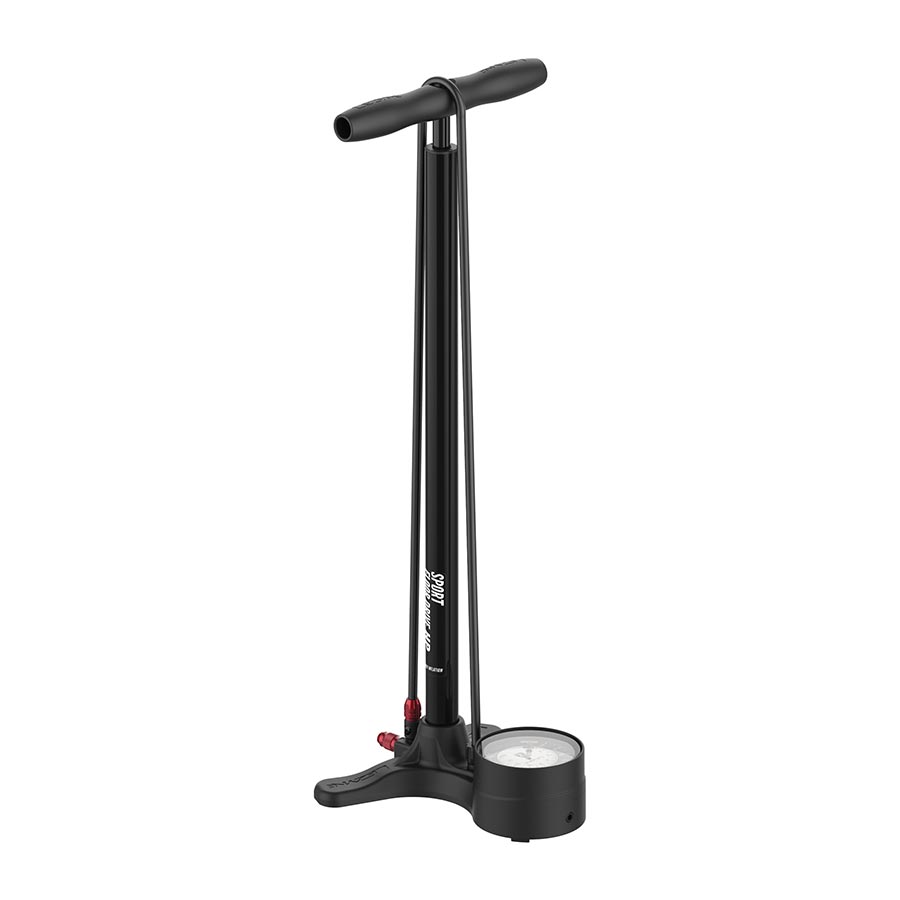 760175-20::0::760175-20::Lezyne, Sport Floor Drive, Pompe à pied, ABS-1 Pro Chuck, 220psi, Noir
