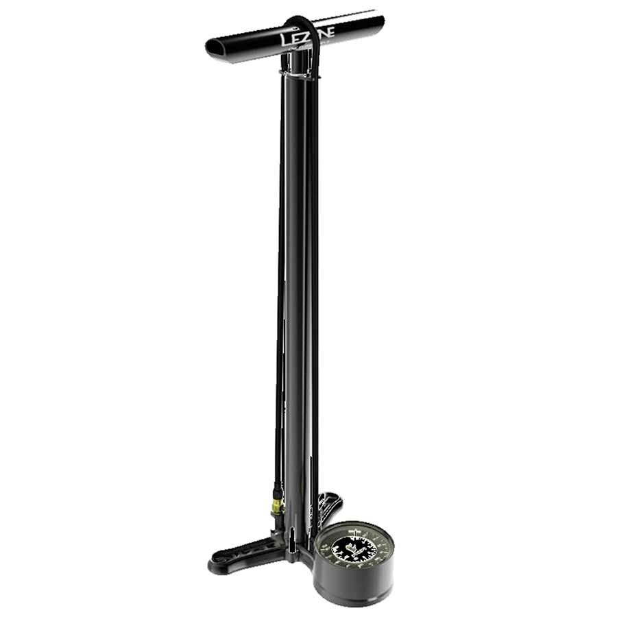 760238-03::0::760238-03::Lezyne, CNC Floor Drive, Pompe d'atelier, Tête ABS-2, Noir