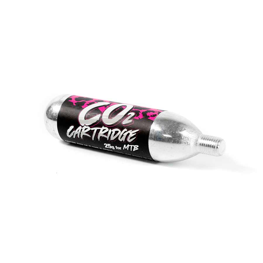 760505-01::5::760505-01::Muc-Off, Cartouches CO2 25g, Avec filets, 25pcs