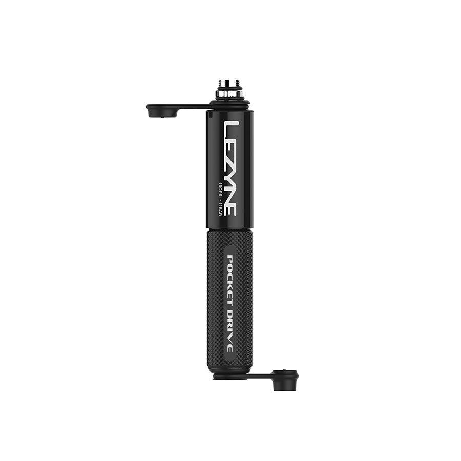 760506-01::1::760506-01::Lezyne, Pocket Drive, Pompe, 160psi, Noir