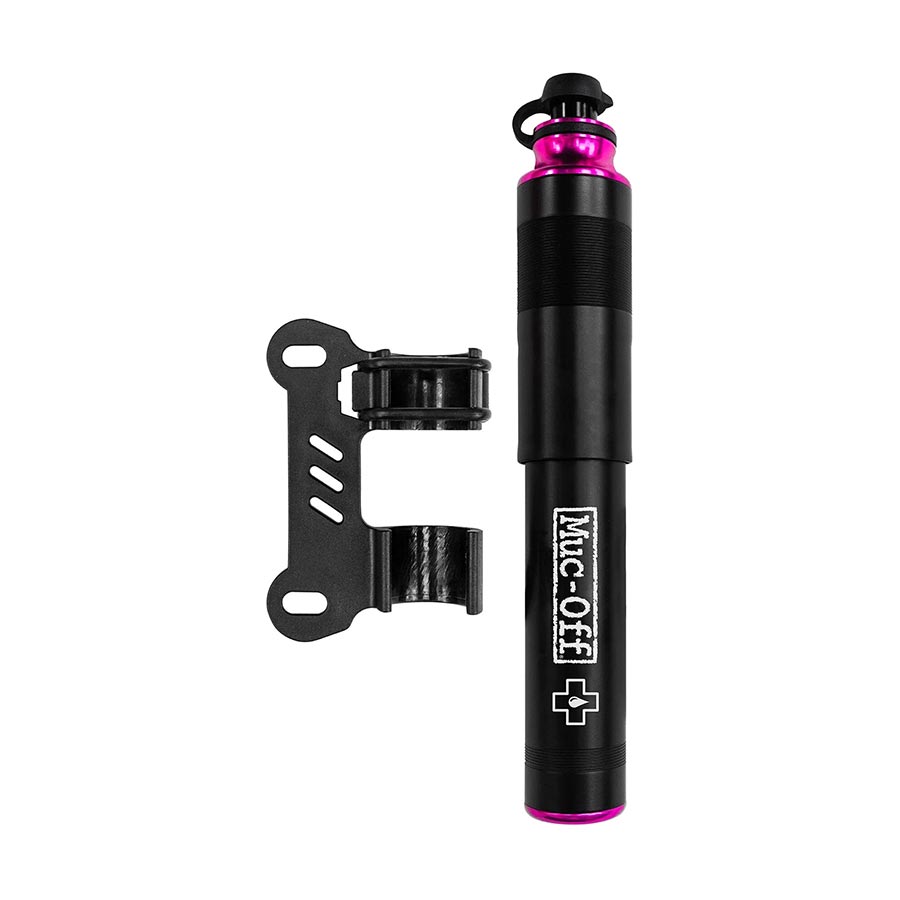 760559-01::0::760559-01::Muc-Off, Airmach Mini, Pompe, 160mm, 110psi, Noir