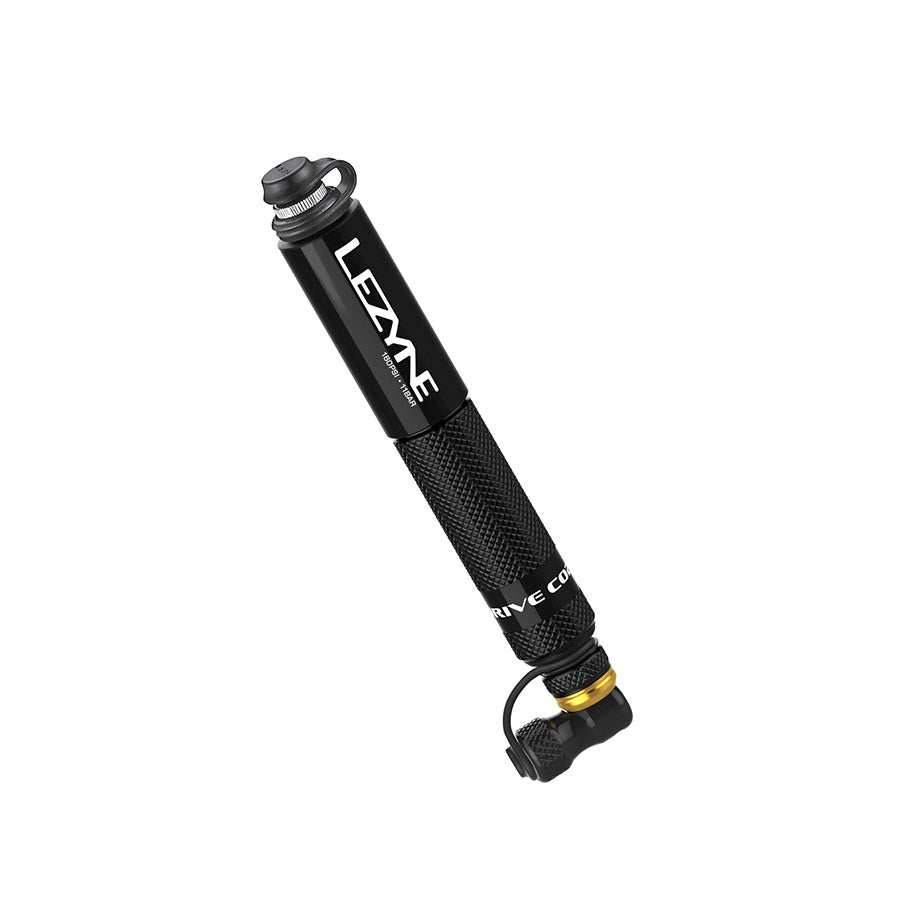 760612-01::2::760612-01::Lezyne, POCKET DRIVE CO2, Pompe, 170mm, 160psi, Press-fit, Noir