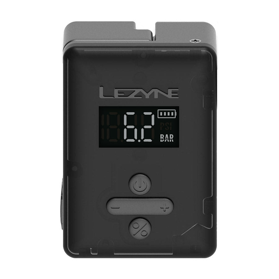 760614-01::0::760614-01::Lezyne, E DRIVE, Pompe électrique, 120psi, Réversible, Noir