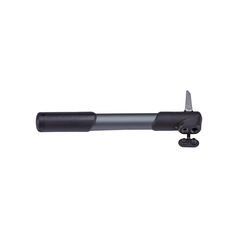 760632-01::2::760632-01::BBB Cycling, BMP-55 WindRush, Pompe, 250mm, 100psi, Dual Valve Head, Gris
