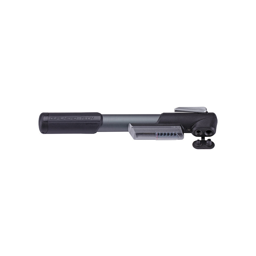 760633-01::1::760633-01::BBB Cycling, BMP-57 WindGun, Pompe, 100psi, Dual Valve Head, Gris