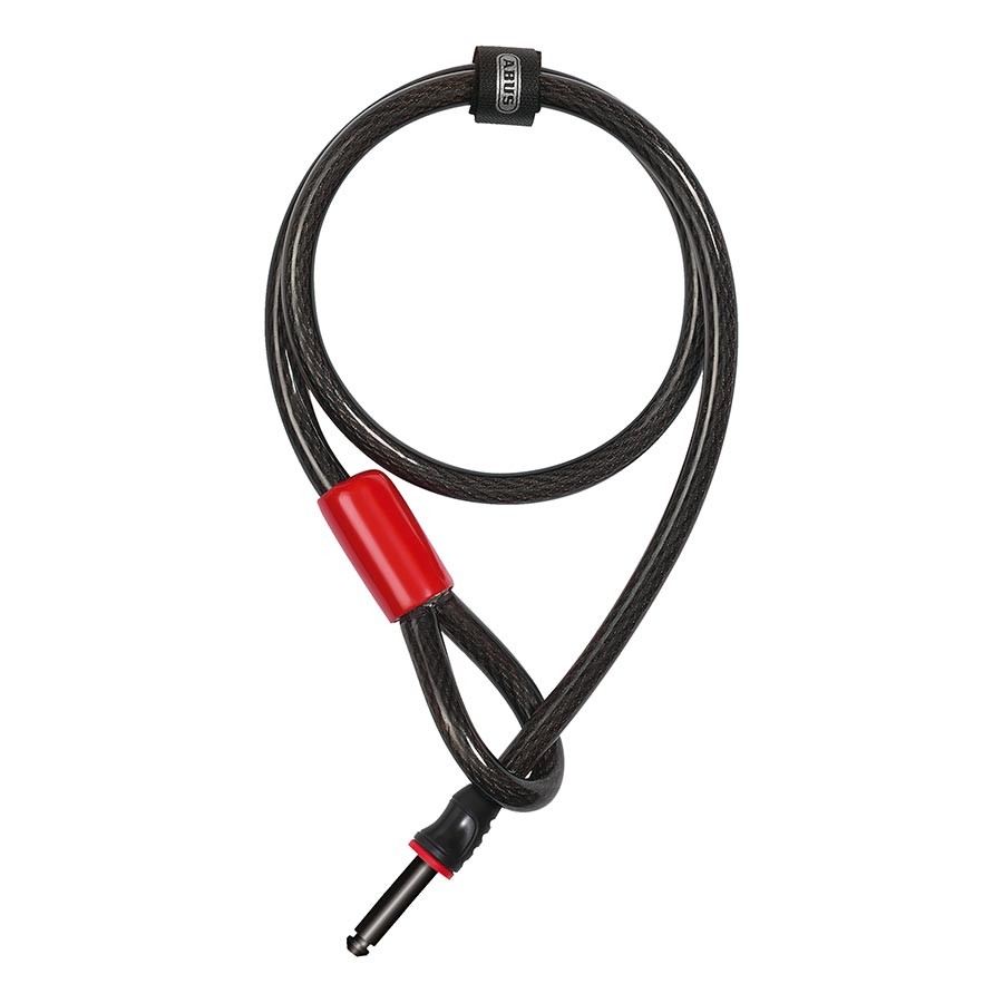 810610-01::0::810610-01::Abus, Câble adaptateur ACL, Cadenas sur cadre, 100cm, 12mm, Noir