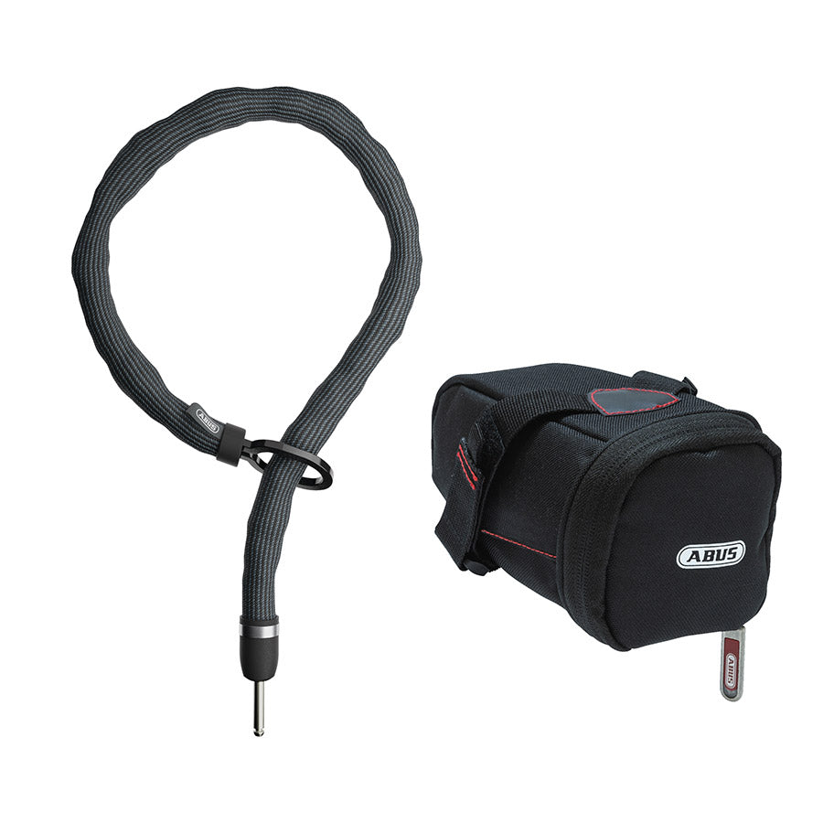 810696-01::0::810696-01::Abus, ACH Suprior AdptrChn + FrmLock, Cadenas sur cadre, 100cm, 7mm, Noir