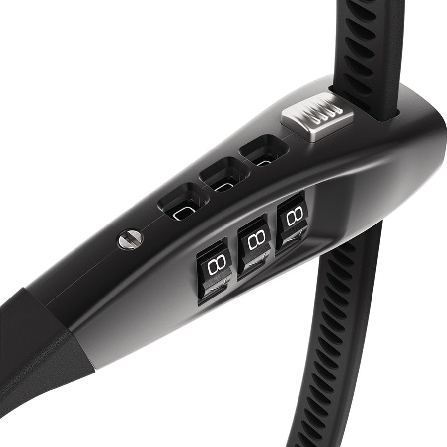 810697-01::1::810697-01::Abus, Combiflex TravelGuard 70, Cadenas à câble, Combinaison, 4mm, 70cm, 2.3', Noir