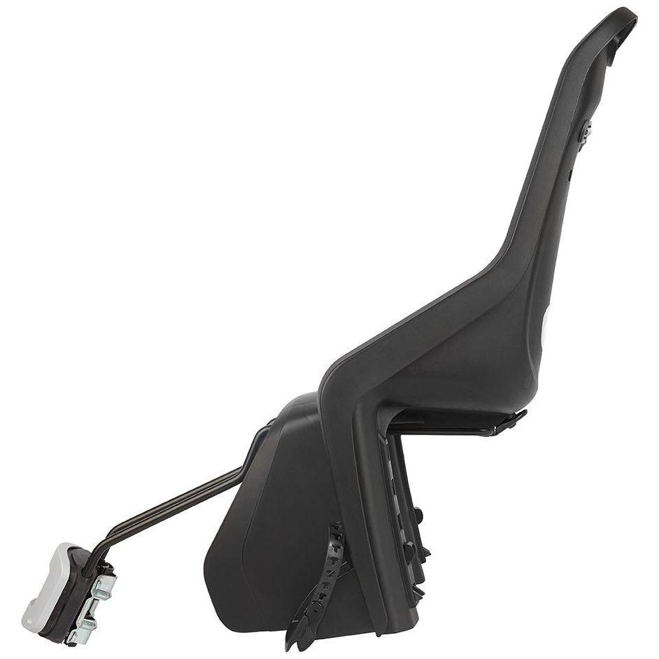 830106-01::1::830106-01::Polisport, Bubbly Maxi + FF 29", Siège de bébé, Sur cadre, Noir/Gris Foncé, Noir