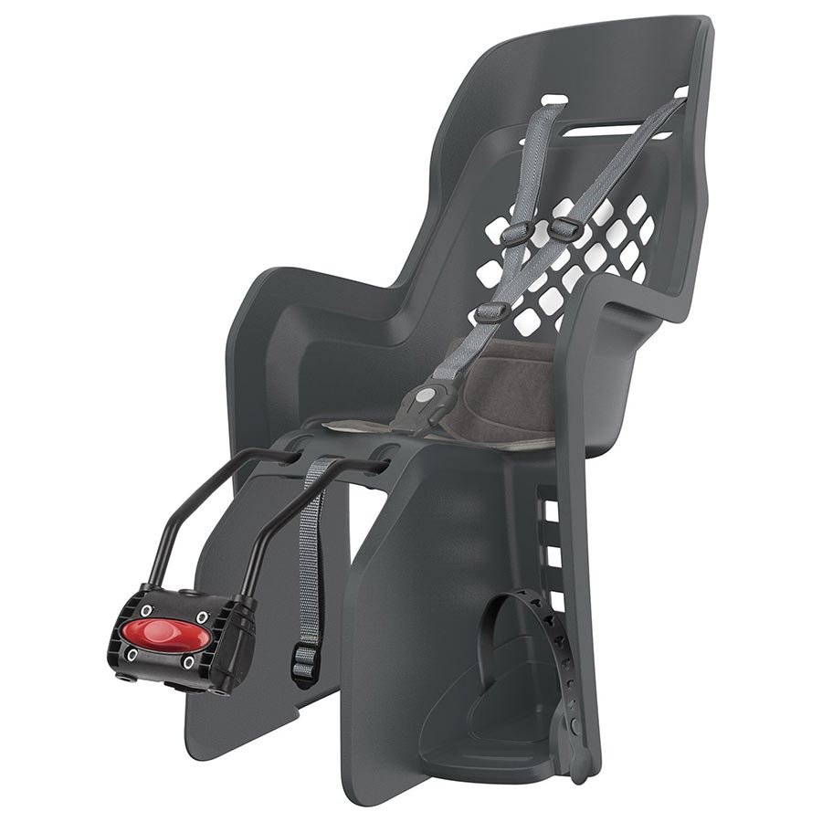 830174-01::0::830174-01::Polisport, Joy FF 29", Siège de bébé, Sur cadre, Gris Foncé, Gris