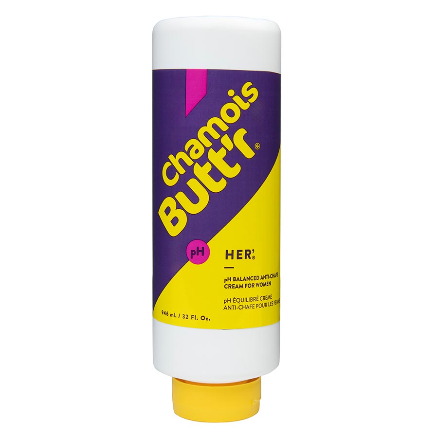 840065-05::0::840065-05::Chamois Butt'R, Her, Bouteille avec bouchon rabattable, 32oz/946ml