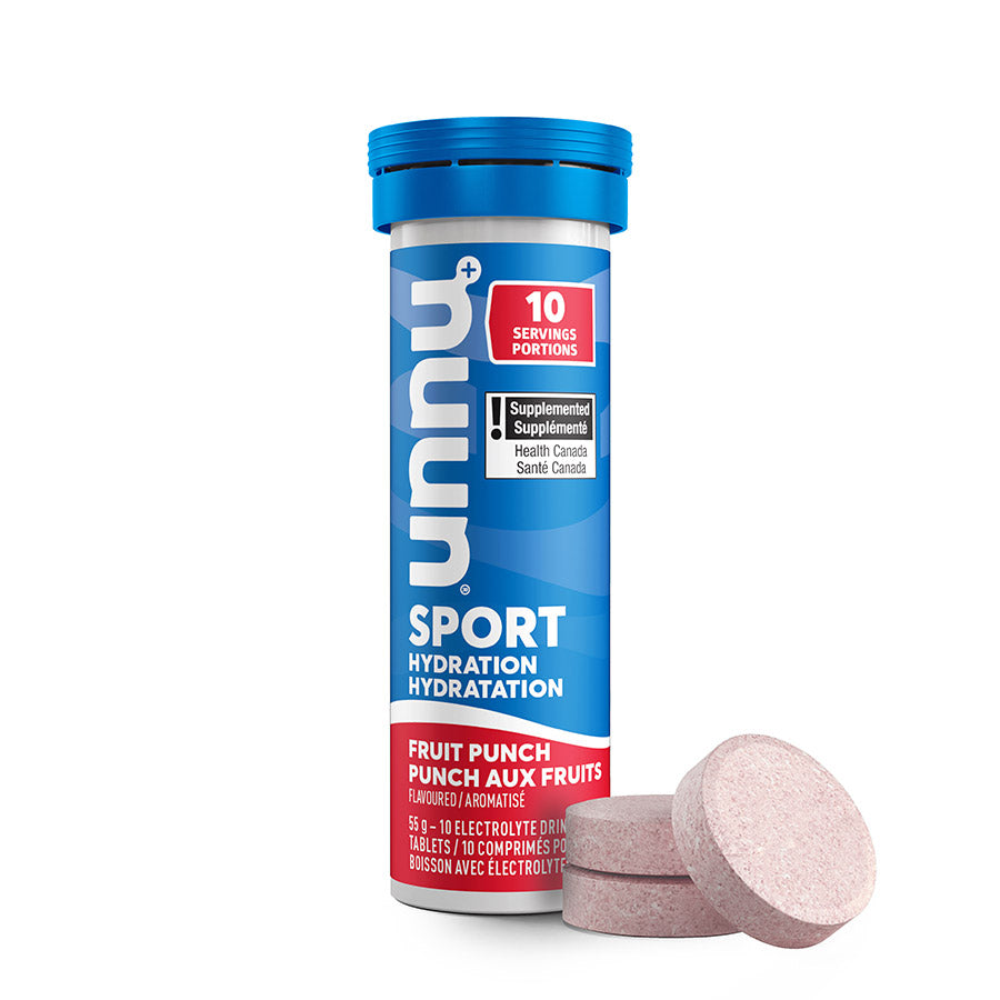 840508-02::1::840508-02::Nuun, Sport, Poudre, Punch aux fruits, Boîte de 8, 10 portions, 8pcs